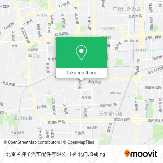 北京孟胖子汽车配件有限公司-西北门 map