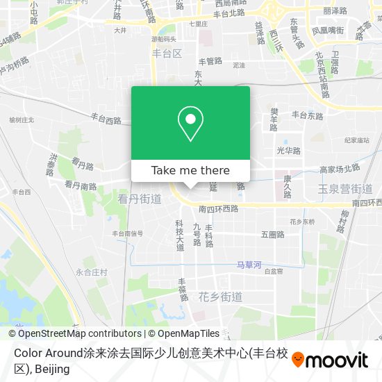 Color Around涂来涂去国际少儿创意美术中心(丰台校区) map