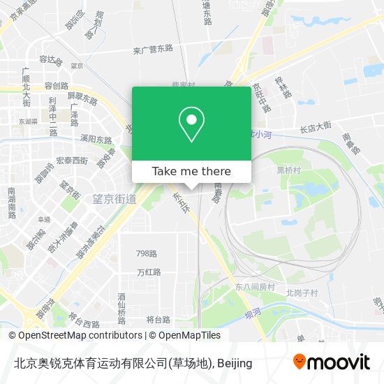 北京奥锐克体育运动有限公司(草场地) map