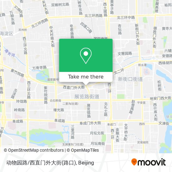 动物园路/西直门外大街(路口) map