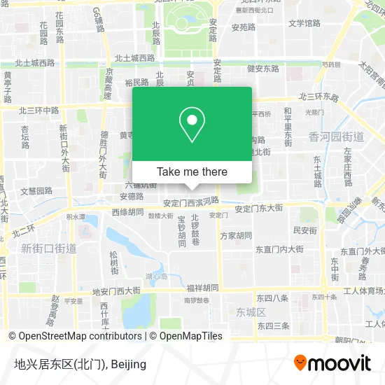 地兴居东区(北门) map