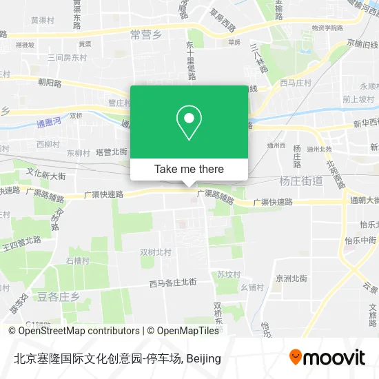 北京塞隆国际文化创意园-停车场 map