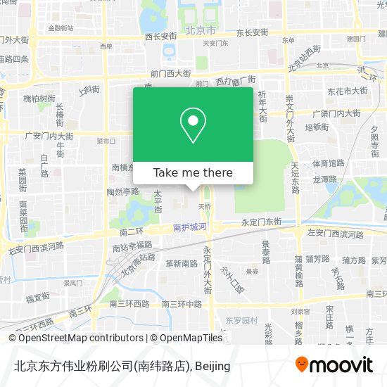 北京东方伟业粉刷公司(南纬路店) map