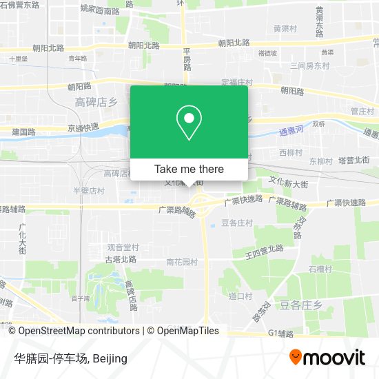 华膳园-停车场 map