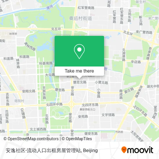 安逸社区-流动人口出租房屋管理站 map