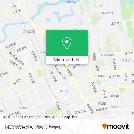 闽京蒲物资公司-西南门 map