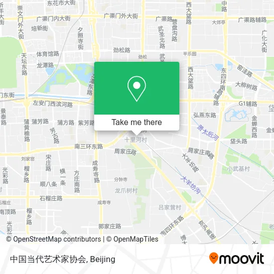 中国当代艺术家协会 map