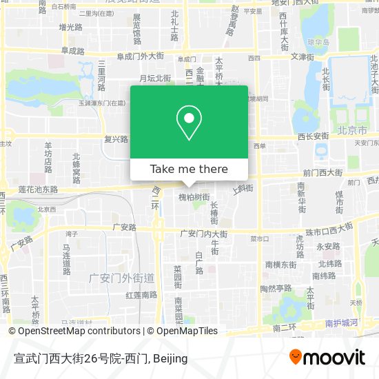 宣武门西大街26号院-西门 map