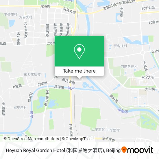 Heyuan Royal Garden Hotel (和园景逸大酒店) map