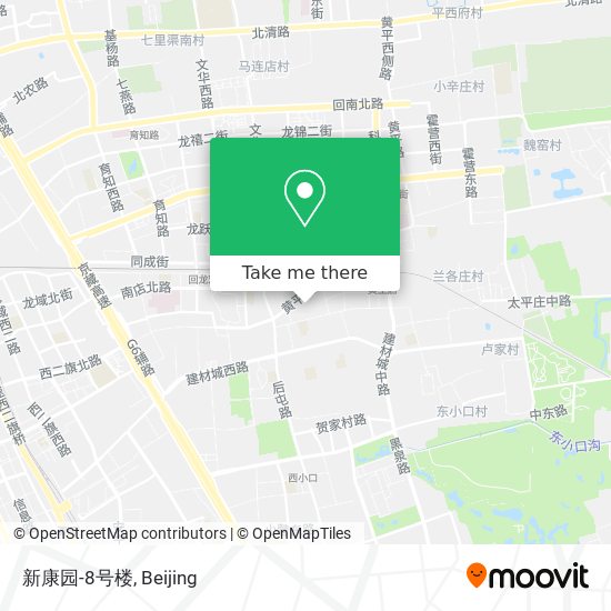 新康园-8号楼 map