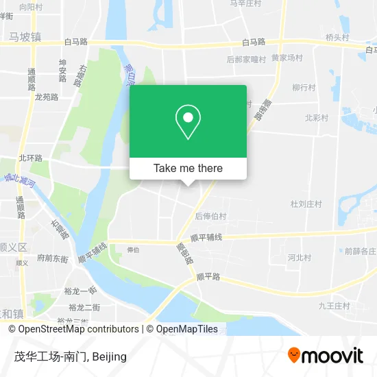 茂华工场-南门 map