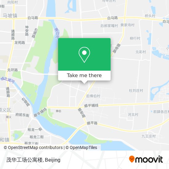 茂华工场公寓楼 map