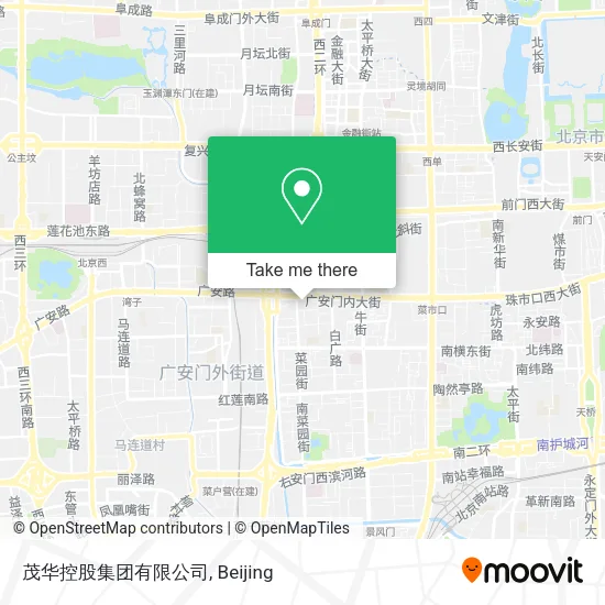 茂华控股集团有限公司 map
