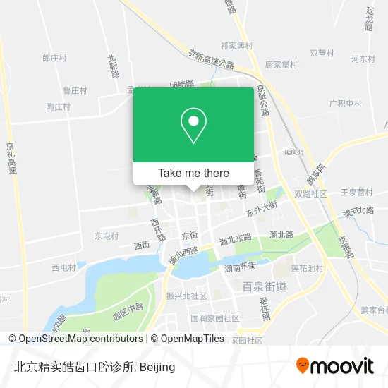北京精实皓齿口腔诊所 map
