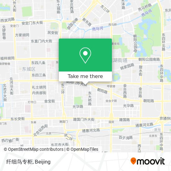 纤细鸟专柜 map