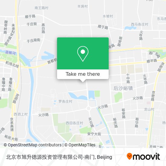 北京市旭升德源投资管理有限公司-南门 map
