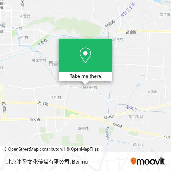 北京半盈文化传媒有限公司 map
