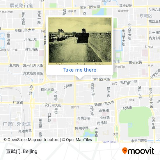 宣武门 map