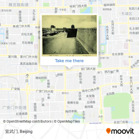 宣武门 map