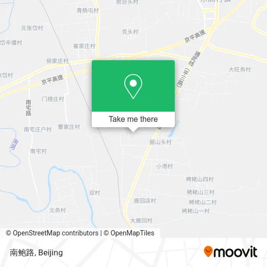 南鲍路 map