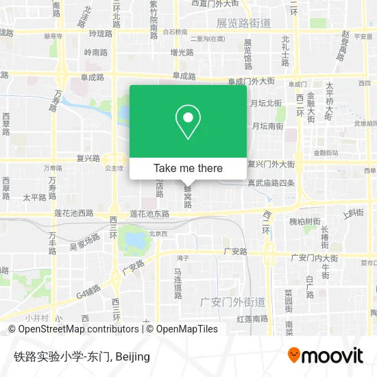 铁路实验小学-东门 map