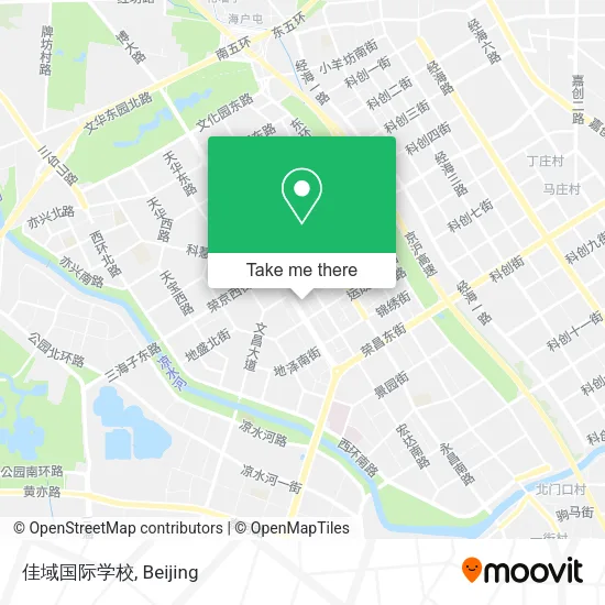 佳域国际学校 map