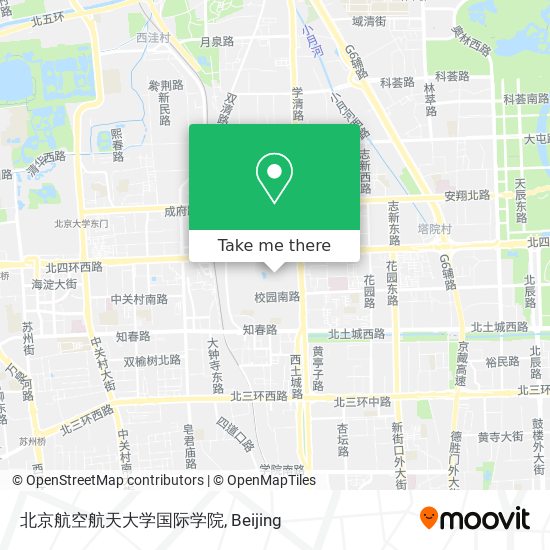 北京航空航天大学国际学院 map
