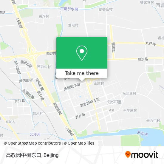 高教园中街东口 map