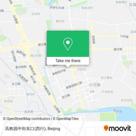高教园中街东口(西行) map
