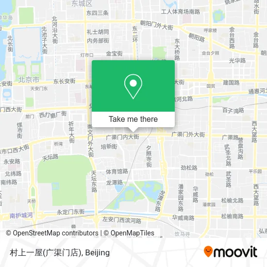 村上一屋(广渠门店) map