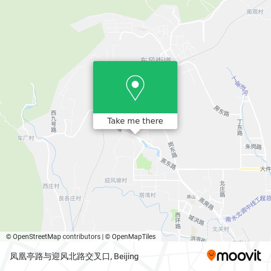凤凰亭路与迎风北路交叉口 map