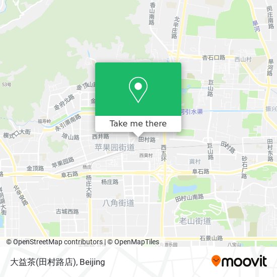 大益茶(田村路店) map