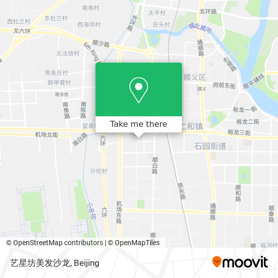 艺星坊美发沙龙 map