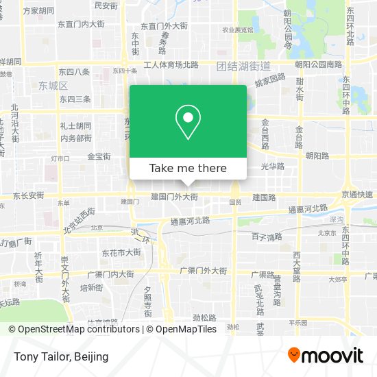Tony Tailor map