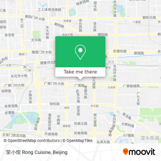 荣小馆 Rong Cuisine map