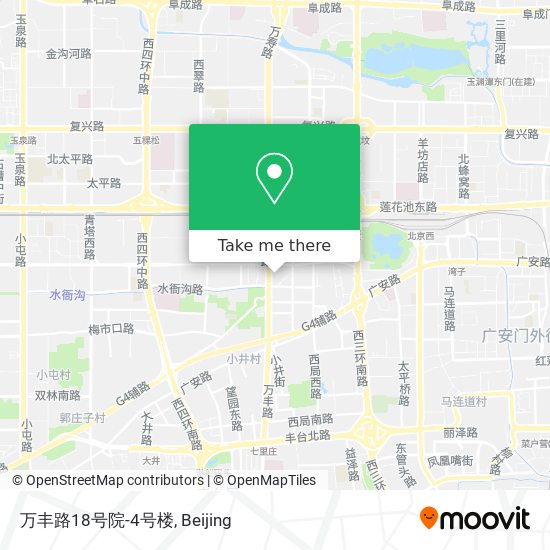 万丰路18号院-4号楼 map