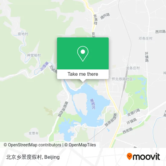 北京乡景度假村 map