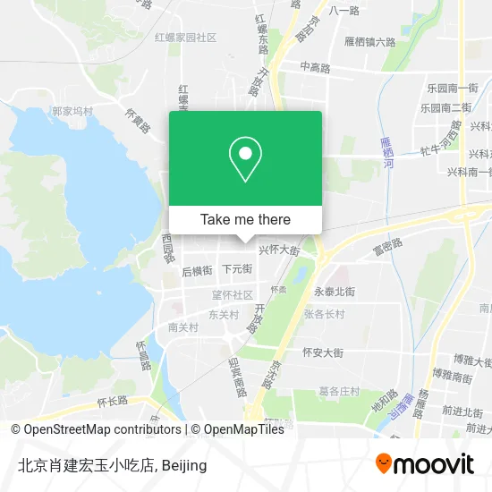 北京肖建宏玉小吃店 map