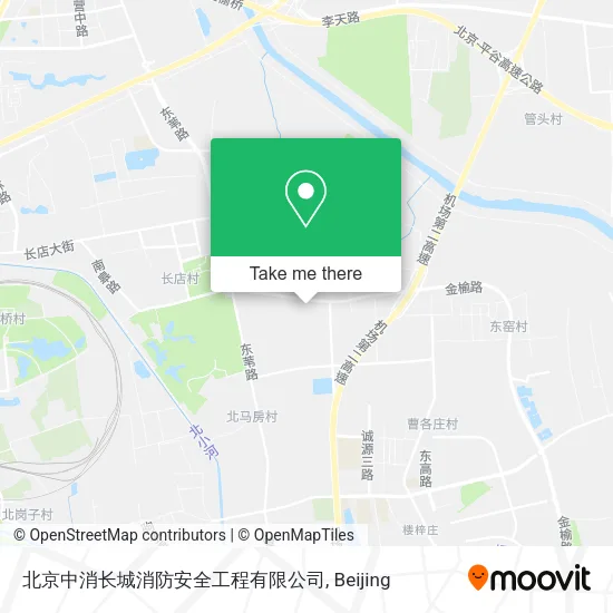 北京中消长城消防安全工程有限公司 map
