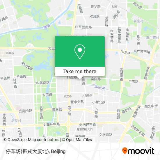 停车场(振戎大厦北) map