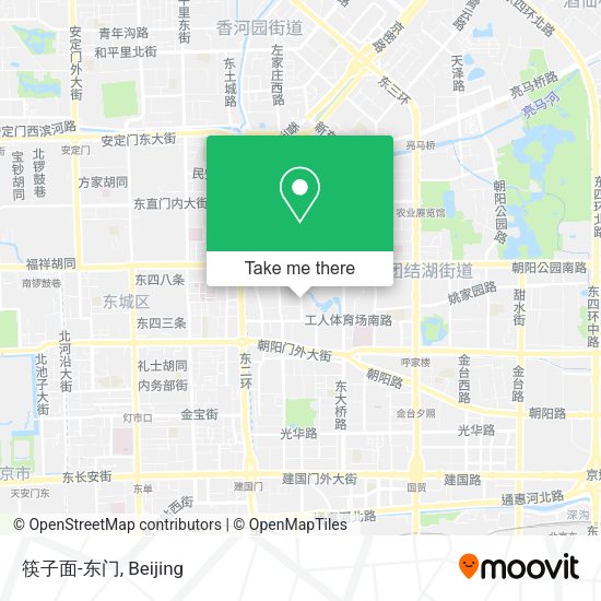筷子面-东门 map