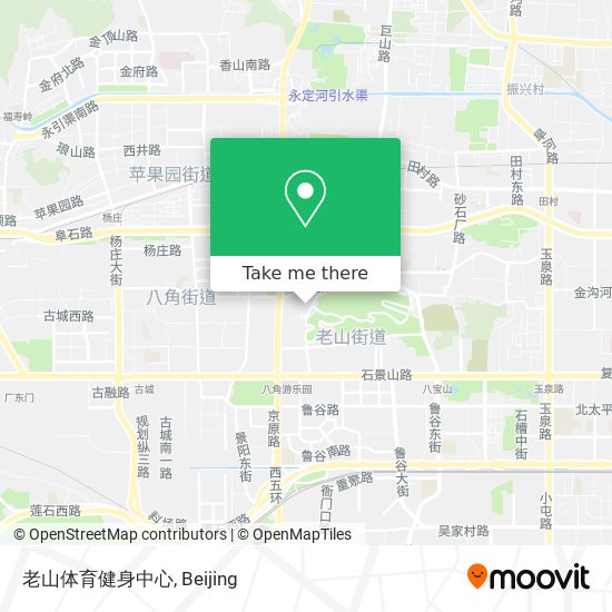 老山体育健身中心 map