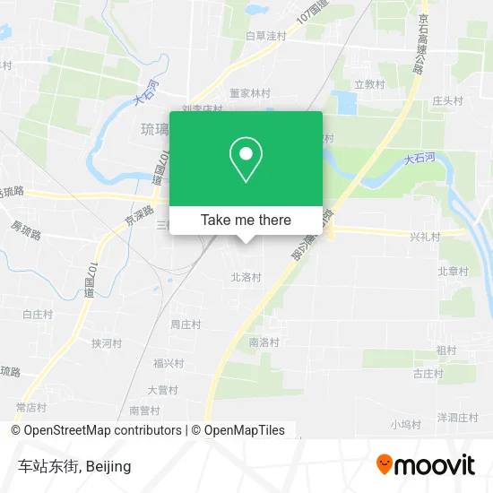 车站东街 map