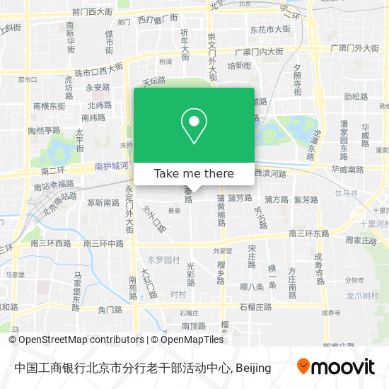 中国工商银行北京市分行老干部活动中心 map