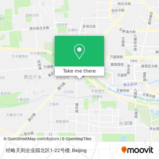 经略天则企业园北区1-22号楼 map