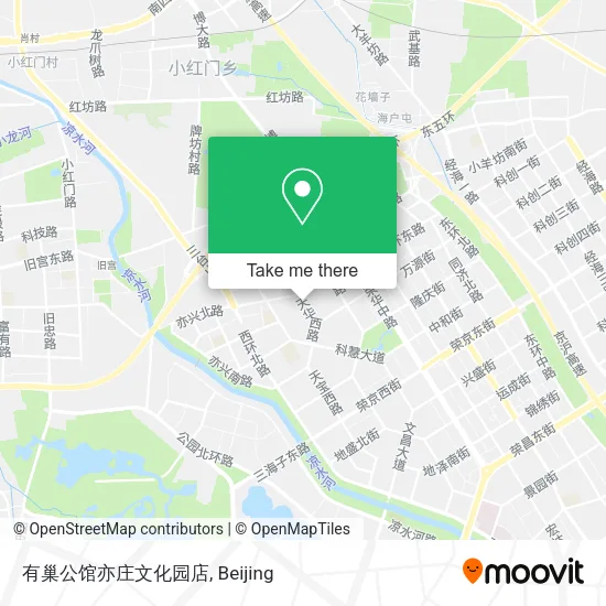 有巢公馆亦庄文化园店 map