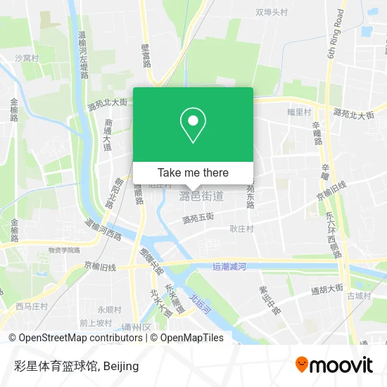 彩星体育篮球馆 map