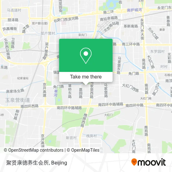 聚贤康德养生会所 map