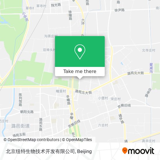 北京纽特生物技术开发有限公司 map