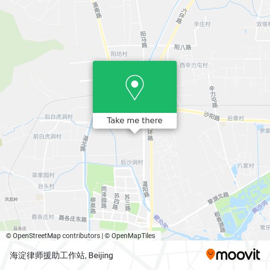 海淀律师援助工作站 map